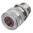 1" Aluminum Cord Connector, Straight Male, .50-.63", SHC1040