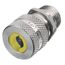 1" Aluminum Cord Connector, Straight Male, .63-.75", SHC1041