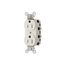 Specification Straight Blade Receptacle White 125V AC 15 Amps, SNAP5262WA