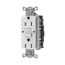 Heavy Duty Commercial Autoguard Self-Test Gfci Receptacle, 15A (White)