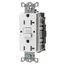 20 A 125 Vac 2-Pole 3-Wire Gfci Receptacle, Self-Test