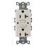 20 A 125 Vac 2-Pole 3-Wire Gfci Receptacle, Self-Test