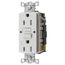 15A 125 V 2-Pole 3-Wire Commercial Weather Resistant Autoguard Self-Test Gfci Receptacle (White)
