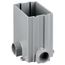 1-Gang Pvc Flush 6" Deep Rectangular Concrete Floor Box W/ (4) 1" Hubs