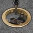 Flange And Hinged Door Cover W/ Tamper-Resistant Duplex Receptacle, Solid Brass