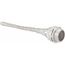 1" MNPT 0.73 to 0.97" Dust-tight Aluminum Straight Strain Relief Cord Grip, 73031204