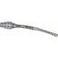 1/2" MNPT 0.5 to 0.625" Aluminum Liquid Tight Straight Strain Relief Cord Grip, 7401010