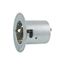 California-Style Industrial Grade Locking Flanged Inlet, 3P, 50A, Non-NEMA - Gray Metal (125/250V)
