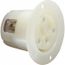 Straight Blade Single Receptacle, NEMA 5-15R, 15A, Self-Grounding, HBL5279C