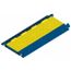 5 Channel, T-Shaped, Drop Over Cable Ramp, Yellow and Blue, HBLTT545RB