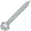 1-1/2" (Length) 1/4" (Head Size) Slotted Hex Washer Head Zip-In Sheet Metal Screws (250 Pack)