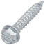 1" (Length) 1/4" (Head Size) Slotted Hex Washer Head Zip-In Sheet Metal Screws (500 Pack)