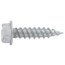 3/4" (Length) 1/4" (Head Size) Slotted Hex Washer Head Zip-In Sheet Metal Screws (1,000 Pack)