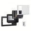 HWC101K Complete Electric Wall Heater Kit w/ Stat, 1000W (120V)