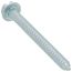 #10 x 2" Phillips/Slotted Hex Washer Head Sheet Metal Screw (Pack of 50)