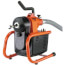 I-95 Drain Cleaner Sectional Machine w/ (5) 7/8" x 15' Cables, Cable Carrier, Cutter Set & Tool Box, 119030