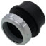 1-1/2" Spigot x Slip Joint ABS DWV Trap Adapter (580127C)