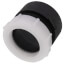 1-1/2" Hub x Slip Joint ABS DWV Trap Adapter (58017C)