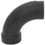 1-1/2" Spigot x Hub ABS DWV 90° Long Turn Street Elbow (58072LT)