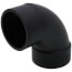 3" Spigot x Hub ABS DWV 90° Street Elbow (58072)