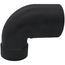 4" x 3" Spigot x Hub ABS DWV 90° Street Closet Elbow, no Cap (58072CL)