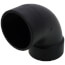 4" Spigot x Hub ABS DWV 90° Street Elbow (58072)