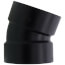 4" Hub ABS DWV 22-1/2° Elbow (5808)