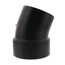 3" Spigot x Hub ABS 22-1/2° Street Elbow (58082)