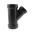 2" x 2" x 1-1/2" Hub ABS DWV 45° Reducing Wye (5810RR)