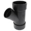 3" x 3" x 2" Hub ABS DWV 45-Degree Reducing Wye (5810R)