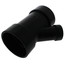 3" x 3" x 1-1/2" Hub ABS DWV 45° Reducing Wye (5810R)