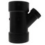 3" x 3" x 1-1/2" Hub ABS DWV 45° Reducing Wye (5810R)