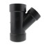 4" x 4" x 3" Hub ABS DWV 45° Reducing Wye (5810R)