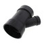 4" x 4" x 2" hub ABS DWV 45° Reducing Wye (5810R)