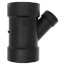 4" x 4" x 1-1/2" Hub ABS DWV 45° Reducing Wye (5810R)
