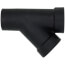 1-1/2" Spigot x Hub x Hub ABS DWV 45° Street Wye (58102)