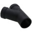 2" Spigot x Hub x Hub ABS DWV 45° Street Wye (58102)