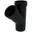 2" Spigot x Hub x Hub ABS DWV 45° Street Wye (58102)