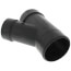 4" x 4" x 3" Spigot x Hub x Hub ABS DWV 45° Street Wye (58102R)