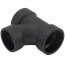 1-1/2" x 1-1/4" x 1-1/4" Hub ABS DWV Sanitary Tee (5811R)