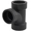 1-1/2" x 1-1/4" x 1-1/4" Hub ABS DWV Sanitary Tee (5811R)