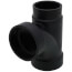 2" x 1-1/2" x 2" Hub ABS DWV Sanitary Tee (5811R)