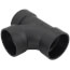 3" Hub ABS DWV Sanitary Tee (5811)