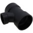 3" x 3" x 2" Hub ABS DWV Sanitary Tee (5811R)