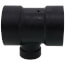 3" x 3" x 1-1/2" Hub ABS DWV Sanitary Tee (5811R)