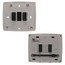 7 Day Programmable Touch Control Dual Power Thermostat w/ Humidity Control (1H/1C)
