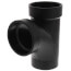 2" Spigot x Hub x Hub ABS DWV Street Tee (58112)