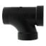 2" Spigot x Hub x Hub ABS DWV Street Tee (58112)