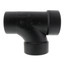 3" Spigot x Hub x Hub ABS DWV Street Tee (58112)