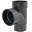 4" Spigot x Hub x Hub ABS DWV Street Tee (58112)